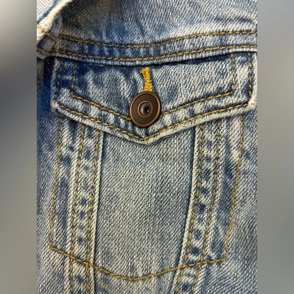 Kids Unisex Denim Jacket size 3T, 100% Cotton from The Children’s Place - Picture 3 of 6